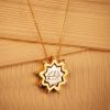 CELESTIAL NECKLACE - Clear Crystal, Rhodium+Gold Plating - Image 5